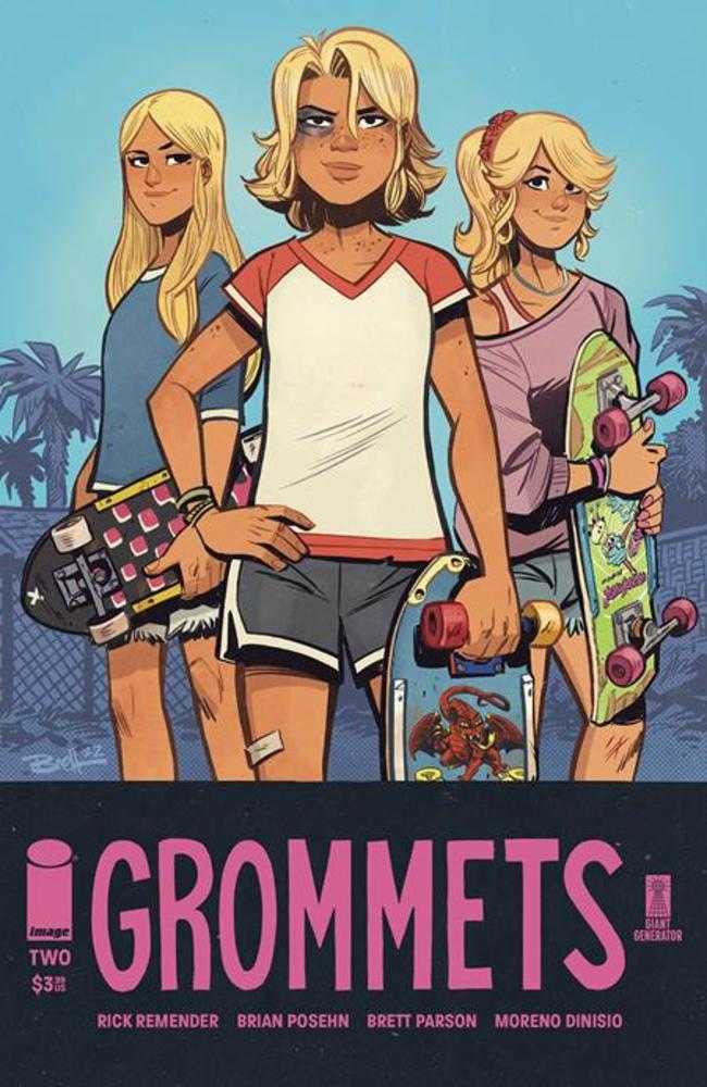 Stock Photo of Grommets #2 (Of 7) CVR A Brett Parson Image Comics Comics sold by Stronghold Collectibles of Acadiana, Lafayette, Louisiana
