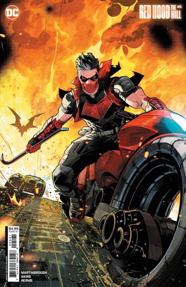 Stock Photo of Red Hood The Hill #5 (Of 6) CVR B Dan Mora Card Stock Variant DC Comics Comics sold by Stronghold Collectibles of Acadiana Lafayette Louisiana