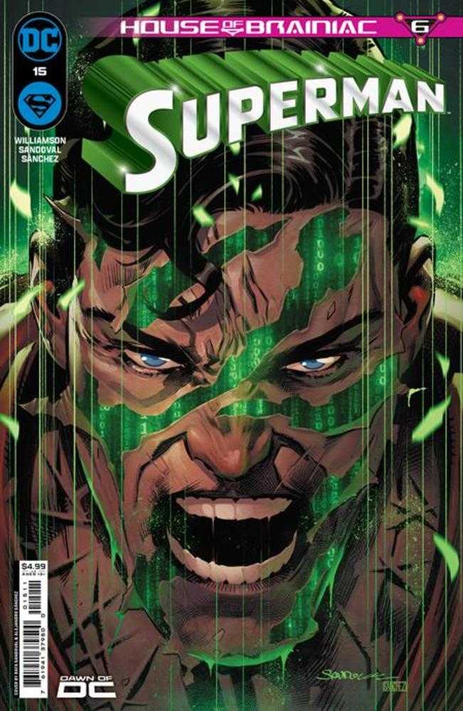 Stock Photo of Superman #15 CVR A Rafa Sandoval (House Of Brainiac)(Absolute Power) DC Comics Comics sold by Stronghold Collectibles of Acadiana, Lafayette, Louisiana