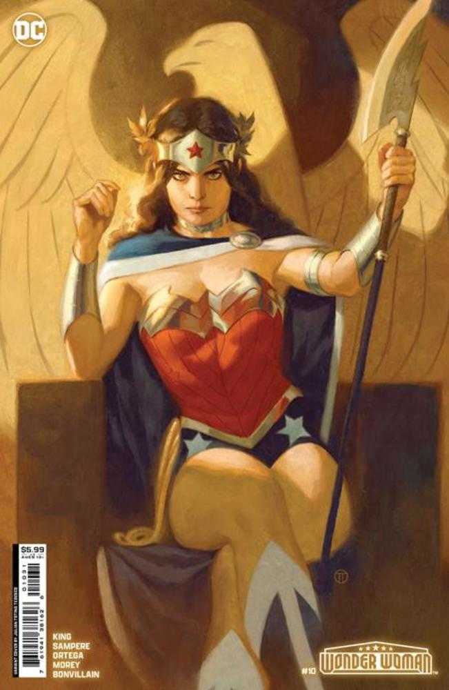 Stock photo of Wonder Woman #10 CVR B Julian Totino Tedesco Card Stock Variant DC Comics Comics sold by Stronghold Collectibles of Acadiana, Lafayette, LA