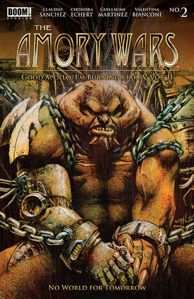 Stock Photo of Amory Wars No World Tomorrow #2 (Of 12) CVR B Wayshak Boom! Studios Comics sold by Stronghold Collectibles of Acadiana Lafayette Louisiana