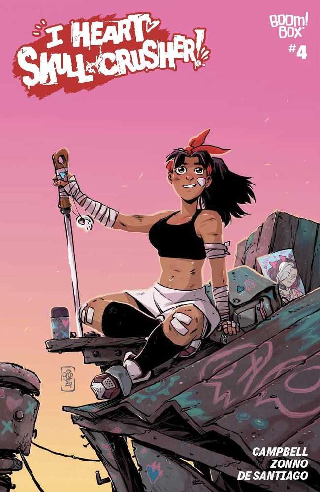 Stock photo of I Heart Skull-Crusher #4 (Of 5) CVR B Dialynas Boom! Studios Comics sold by Stronghold Collectibles of Acadiana, Lafayette, LA