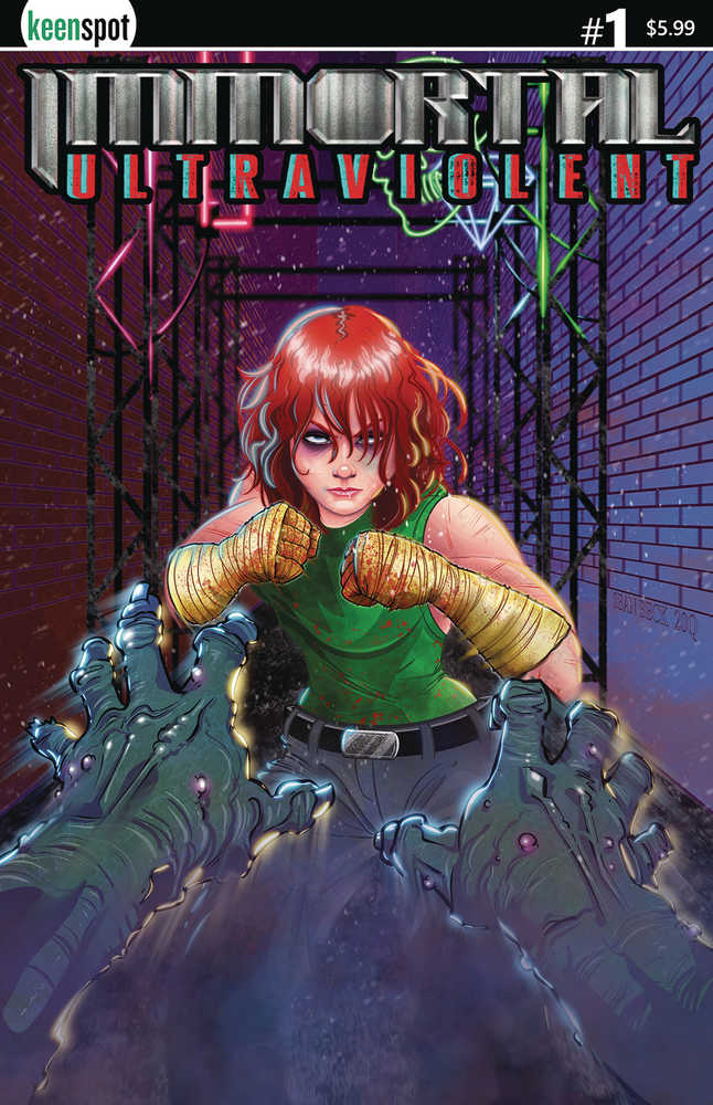 Stock photo of Immortal Ultraviolent #1 CVR B Sean Beck Keenspot Entertainment Comics sold by Stronghold Collectibles of Acadiana, Lafayette, LA