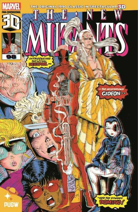 Stock Photo of New Mutants #98 Pan Dimensional 3D Edition OTHER PUBLISHERS Comics sold by Stronghold Collectibles of Acadiana Lafayette, LA