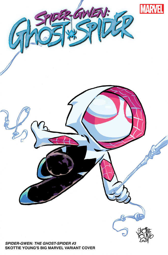 Stock photo of Spider-Gwen: The Ghost-Spider #3 Skottie Young's Big Marvel Variant [DPWX] Marvel Comics Comics sold by Stronghold Collectibles of Acadiana, Lafayette, Louisiana