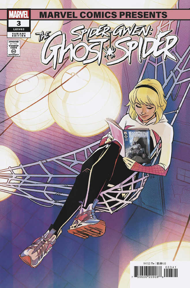 Stock photo of Spider-Gwen: The Ghost-Spider #3 Annie Wu Marvel Comics Presents Variant [DPWX] Marvel Comics Comics sold by Stronghold Collectibles of Acadiana, Lafayette, Louisiana