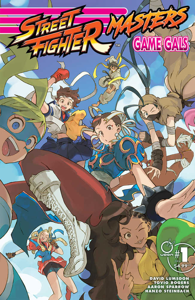 Stock photo of Street Fighter Masters Game Gals #1 CVR A Confrancesco Udon Entertainment Comics sold by Stronghold Collectibles of Acadiana, Lafayette, LA