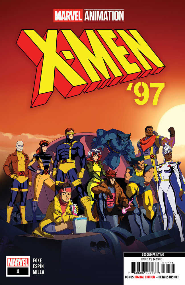 Stock photo of X-Men '97 #1 Marvel Animation 2nd Print Variant Comics sold by Stronghold Collectibles