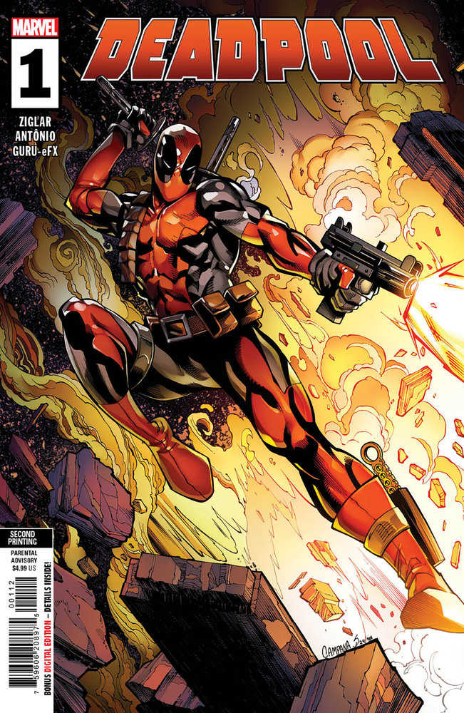 Stock photo of Deadpool #1 Chris Campana 2nd Print Variant Comics sold by Stronghold Collectibles