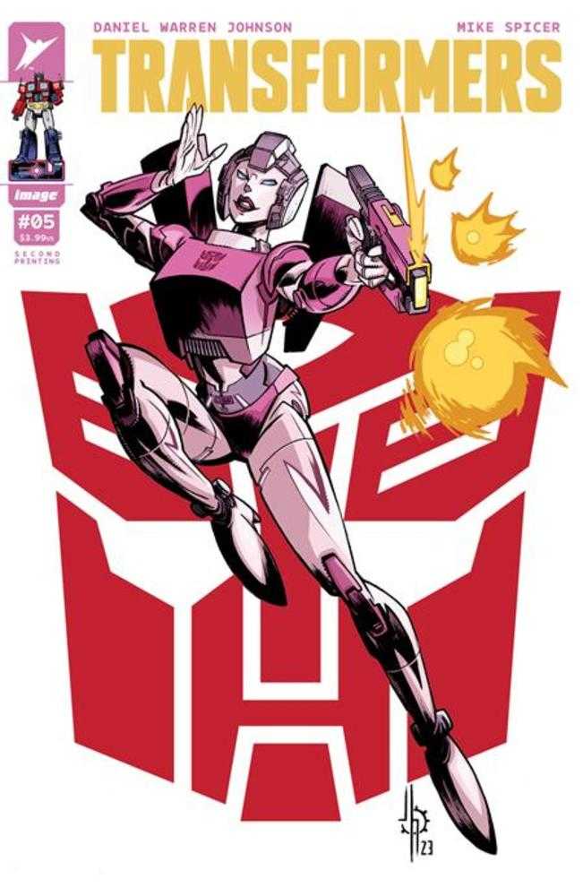 Stock photo of Transformers #5 2nd Print CVR B Jason Howard Variant Comics sold by Stronghold Collectibles