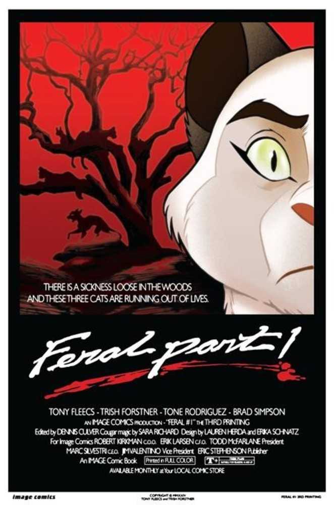 Stock Photo of Feral #1 3rd Print Image Comics Comics sold by Stronghold Collectibles of Acadiana, Lafayette, Louisiana