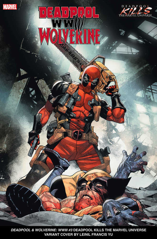 Stock Photo of Deadpool And Wolverine WWIII #3 Deadpool Kills Marvel Variant Marvel Comics Comics sold by Stronghold Collectibles of Acadiana, Lafayette, Louisiana