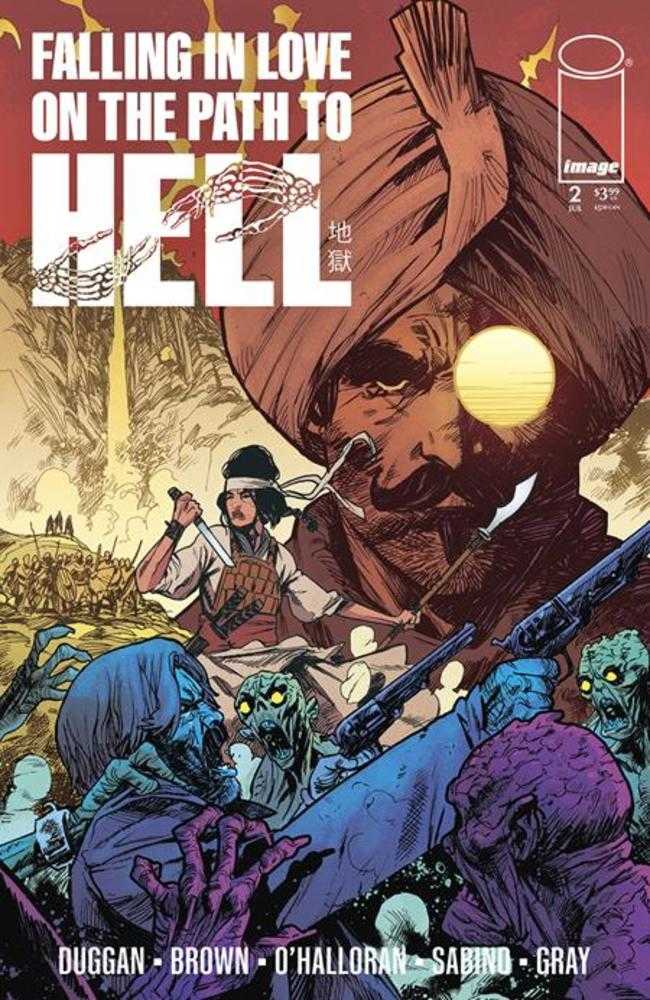Stock photo of Falling In Love On The Path To Hell #2 CVR A Garry Brown & Chris O Halloran (Mature) Image Comics Comics sold by Stronghold Collectibles of Acadiana, Lafayette, Louisiana