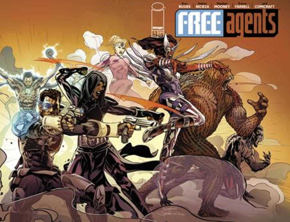 Stock photo of Free Agents #1 CVR A Stephen Mooney Wraparound Image Comics Comics sold by Stronghold Collectibles of Acadiana, Lafayette, Louisiana