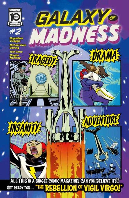Stock photo of Galaxy Of Madness #2 (Of 10) Mad Cave Studios Comics sold by Stronghold Collectibles of Acadiana, Lafayette, Louisiana