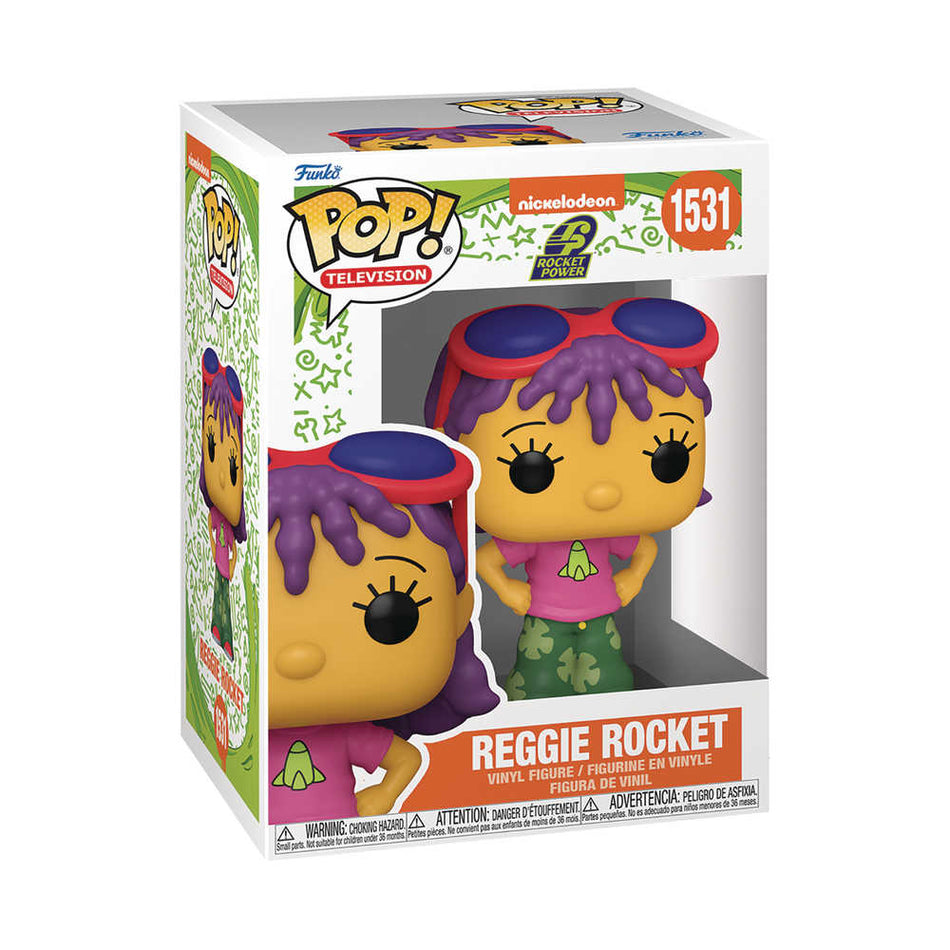 Pop TV Nick Rewind Reggie Rocket Vinyl Figure