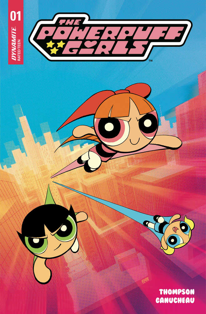 Stock photo of Powerpuff Girls #1 CVR B Romero Dynamite Entertainment Comics sold by Stronghold Collectibles of Acadiana, Lafayette, LA