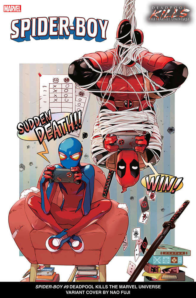 Stock photo of Spider-Boy #9 Nao Fuji Deadpool Kills The Marvel Universe Variant Marvel Comics Comics sold by Stronghold Collectibles of Acadiana, Lafayette, Louisiana