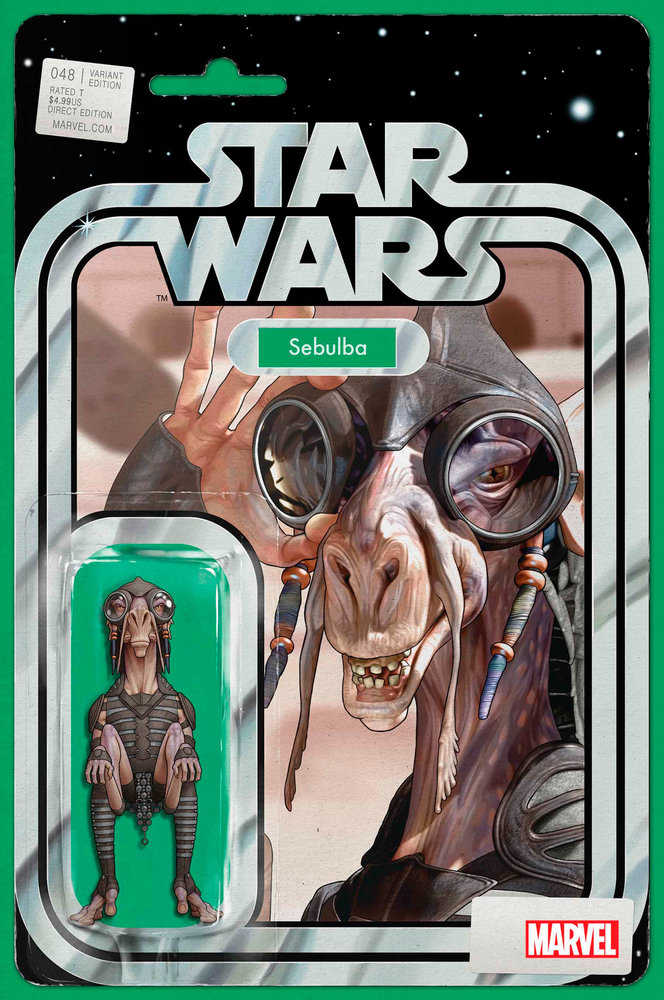 Stock photo of Star Wars #48 John Tyler Christopher Action Figure Variant Marvel Comics Comics sold by Stronghold Collectibles of Acadiana, Lafayette, LA
