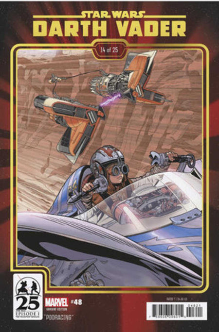 Stock Photo of Star Wars Darth Vader #48 Phantom Menace 25th Ann Variant Marvel Comics Comics sold by Stronghold Collectibles of Acadiana, Lafayette, Louisiana