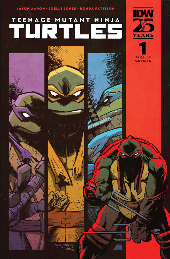 Stock Photo of Teenage Mutant Ninja Turtles 2024 #1 CVR E Randolph IDW Publishing Comics sold by Stronghold Collectibles of Acadiana, Lafayette, Louisiana