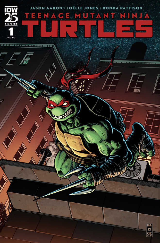 Stock Photo of Teenage Mutant Ninja Turtles 2024 #1 1:50 Robertson Variant Edition IDW Publishing Comics sold by Stronghold Collectibles of Acadiana, Lafayette, Louisiana