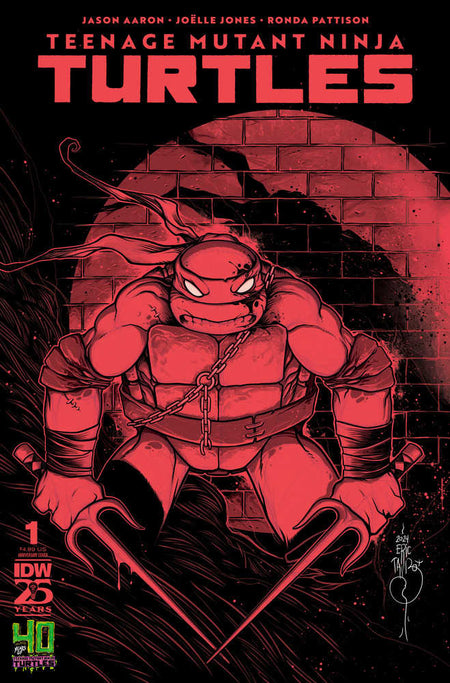 Stock Photo of Teenage Mutant Ninja Turtles 2024 #1 40th Anniv Talbot Variant IDW Publishing Comics sold by Stronghold Collectibles of Acadiana, Lafayette, Louisiana