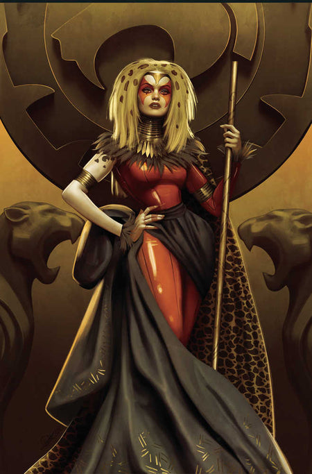 Stock photo of Thundercats Cheetara #1 CVR P 1:20 Variant Edition Puebla Foil Virgin Dynamite Entertainment Comics sold by Stronghold Collectibles of Acadiana, Lafayette, Louisiana