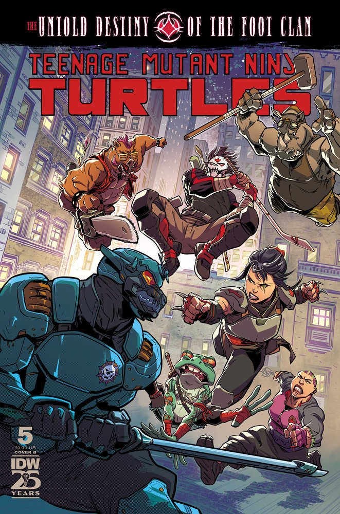 Stock photo of Teenage Mutant Ninja Turtles: the Untold Destiny Of the Foot Clan #5 Variant B Medel IDW Publishing Comics sold by Stronghold Collectibles of Acadiana, Lafayette, LA