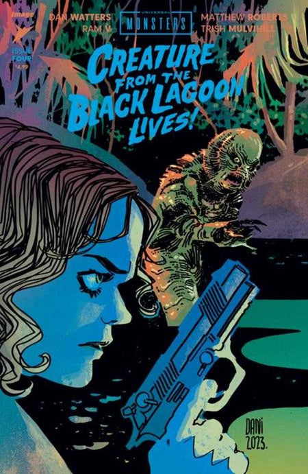 Stock Photo of Universal Monsters Creature From The Black Lagoon Lives! #4 (Of 4) CVR C 1:10 Dani Connecting Variant Image Comics Comics sold by Stronghold Collectibles of Acadiana, Lafayette, Louisiana