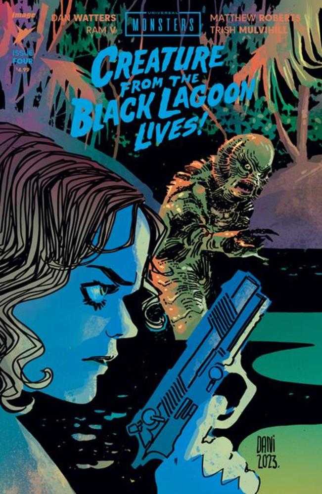 Stock Photo of Universal Monsters Creature From The Black Lagoon Lives! #4 (Of 4) CVR C 1:10 Dani Connecting Variant Image Comics Comics sold by Stronghold Collectibles of Acadiana, Lafayette, Louisiana