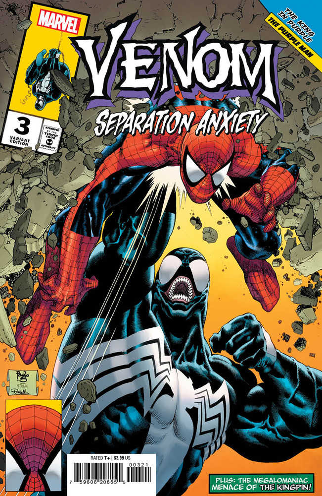 Stock Photo of Venom Separation Anxiety #3 (Of 5) Paulo Siqueira Homage Variant Marvel Comics Comics sold by Stronghold Collectibles of Acadiana, Lafayette, Louisiana