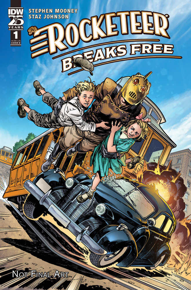 Stock photo of Rocketeer: Breaks Free #1 Variant B Johnson IDW Publishing Comics sold by Stronghold Collectibles of Acadiana, Lafayette, LA