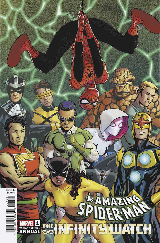 Stock photo of Amazing Spider-Man Annual #1 Mike McKone Infinity Watch Variant [IW] Marvel Comics Comics sold by Stronghold Collectibles of Acadiana, Lafayette, Louisiana
