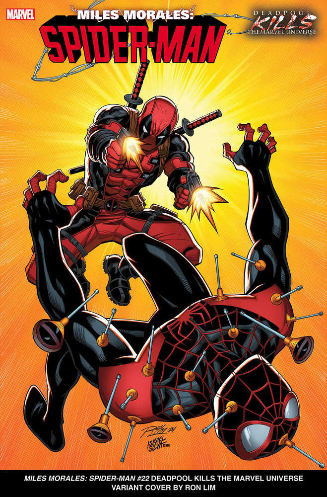 Stock photo of Miles Morales: Spider-Man #22 Ron Lim Deadpool Kills The Marvel Universe Variant [BH] Marvel Comics Comics sold by Stronghold Collectibles of Acadiana, Lafayette, Louisiana