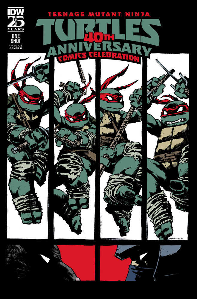 Stock photo of Teenage Mutant Ninja Turtles: 40th Ann Comics Celebration Variant D Campbell IDW Publishing Comics sold by Stronghold Collectibles of Acadiana, Lafayette, Louisiana