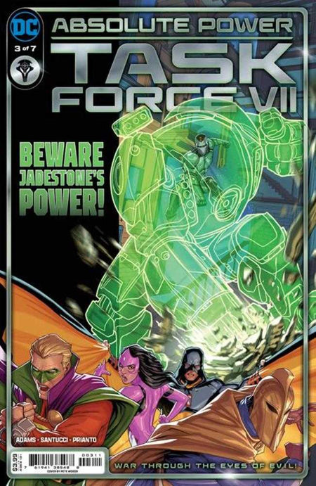 Stock photo of Absolute Power Task Force VII #3 (Of 7) CVR A Pete Woods DC Comics Comics sold by Stronghold Collectibles of Acadiana, Lafayette, Louisiana