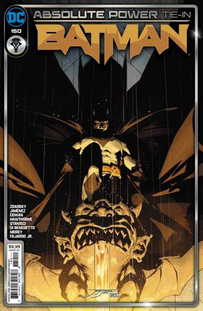 Stock photo of Batman #150 CVR A Jorge Jimenez (Absolute Power) DC Comics Comics sold by Stronghold Collectibles of Acadiana, Lafayette, Louisiana