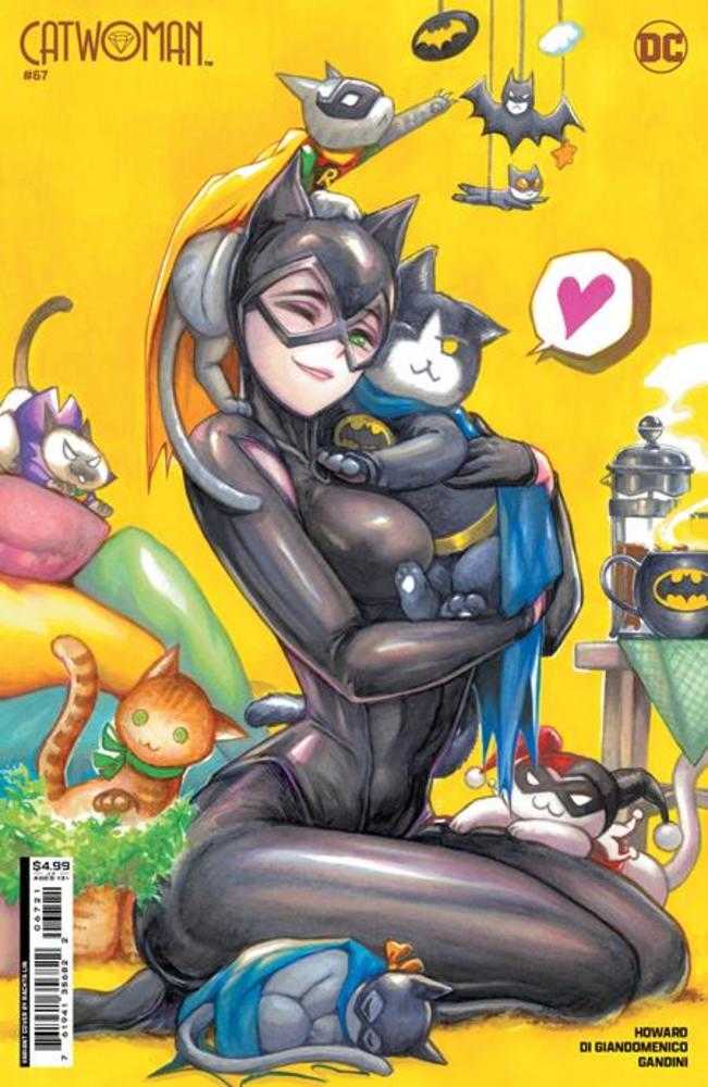 Stock photo of Catwoman #67 CVR B Rachta Lin Card Stock Variant DC Comics Comics sold by Stronghold Collectibles of Acadiana, Lafayette, LA