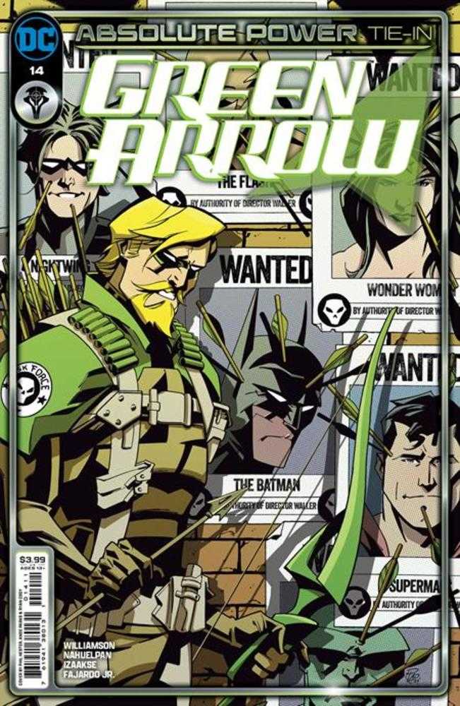 Stock Photo of Green Arrow #14 CVR A Phil Hester (Absolute Power) DC Comics Comics sold by Stronghold Collectibles of Acadiana, Lafayette, Louisiana