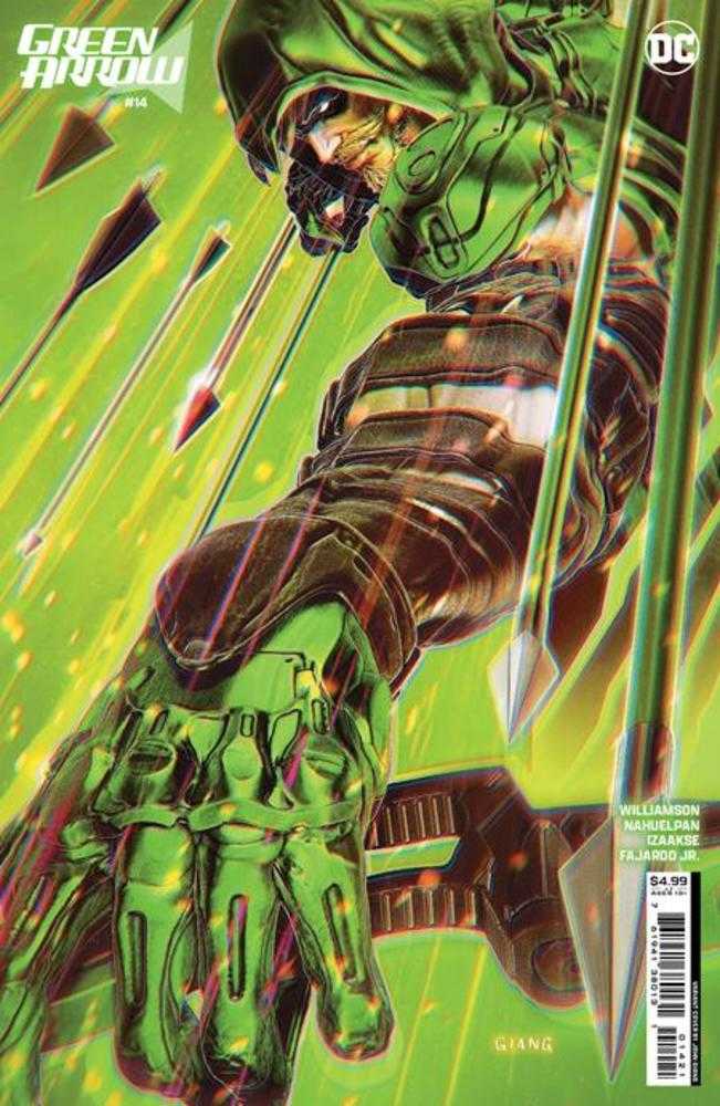 Stock Photo of Green Arrow #14 CVR B John Giang Card Stock Variant (Absolute Power) DC Comics Comics sold by Stronghold Collectibles of Acadiana, Lafayette, Louisiana