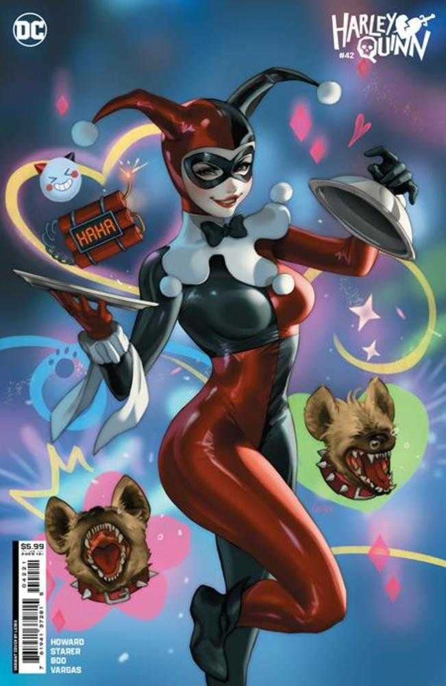 Stock Photo of Harley Quinn #42 CVR B Lesley Leirix Li Card Stock Variant DC Comics Comics sold by Stronghold Collectibles of Acadiana, Lafayette, Louisiana