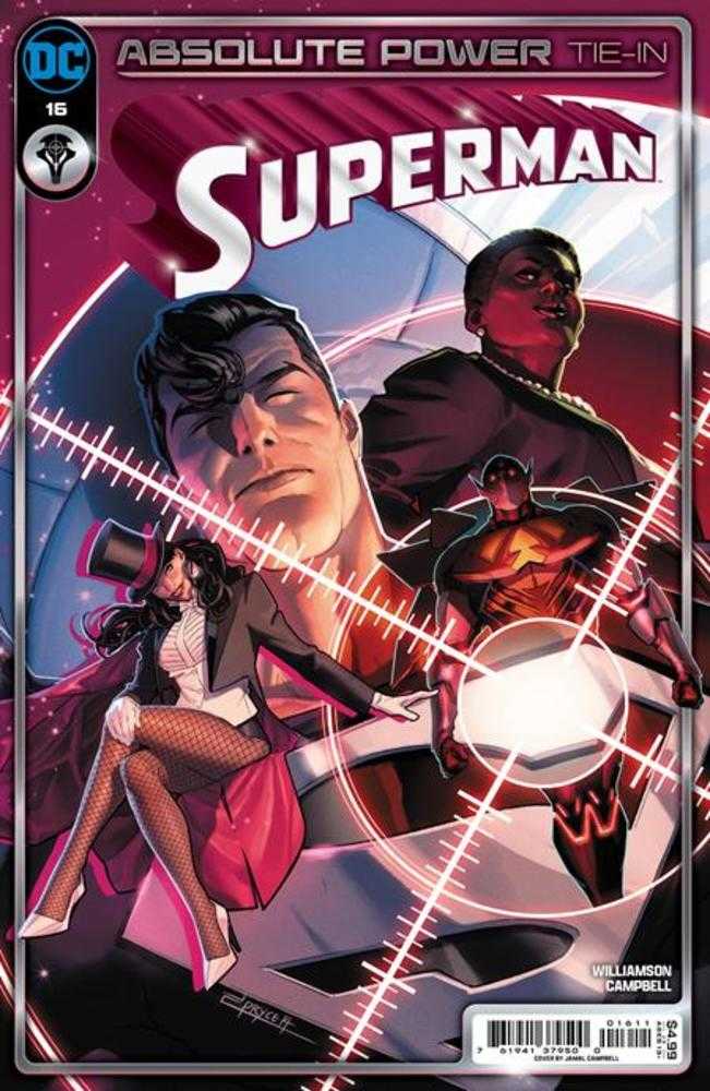 Stock photo of Superman #16 CVR A Jamal Campbell (Absolute Power) DC Comics Comics sold by Stronghold Collectibles of Acadiana, Lafayette, LA