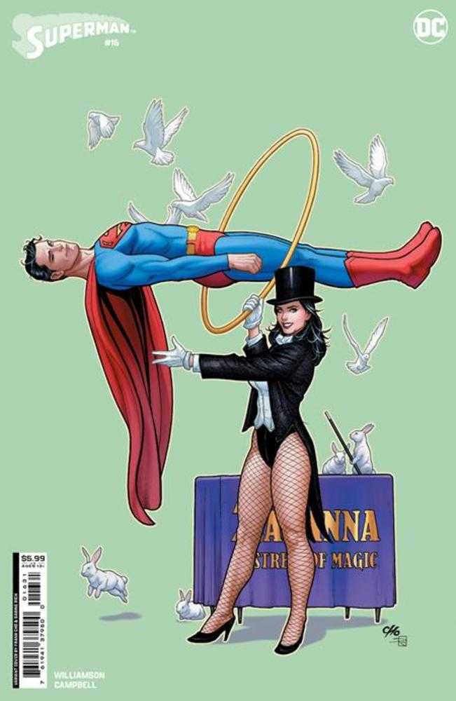 Stock photo of Superman #16 CVR C Frank Cho Card Stock Variant (Absolute Power) DC Comics Comics sold by Stronghold Collectibles of Acadiana, Lafayette, LA