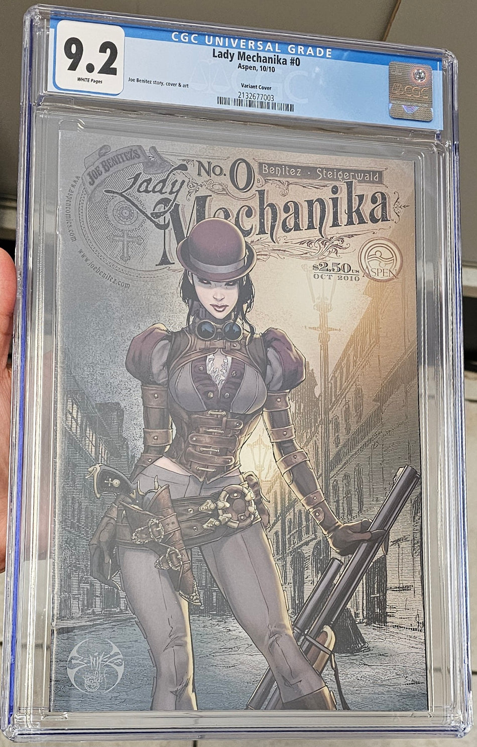 Lady Mechanika #0 CGC 9.2