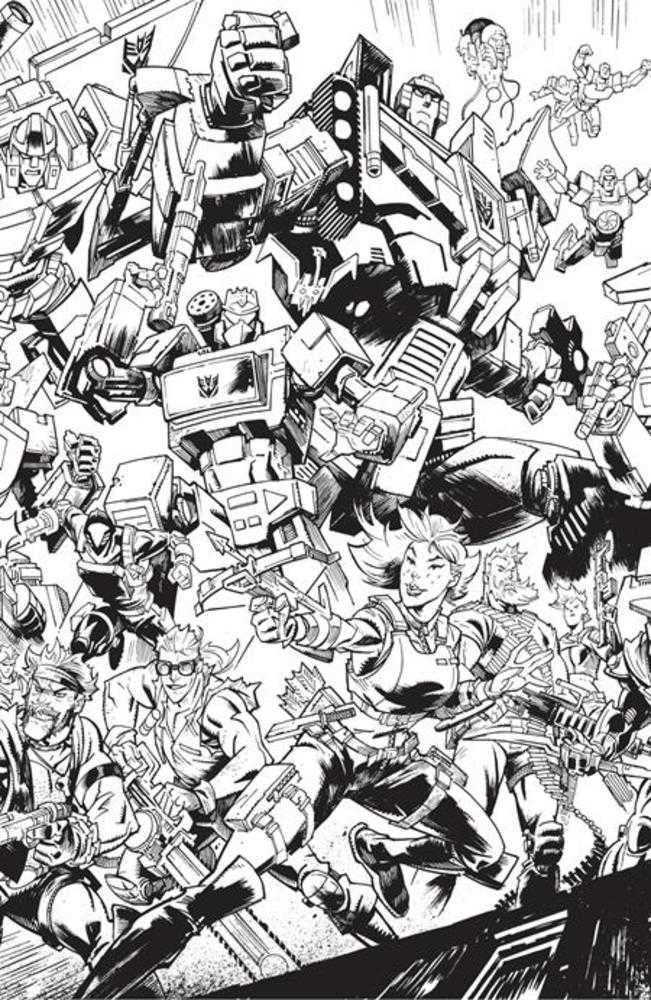 Stock photo of Scarlett #1 (Of 5) CVR J Black & White Jason Howard Connecting Eu Anniversary Variant Comics sold by Stronghold Collectibles