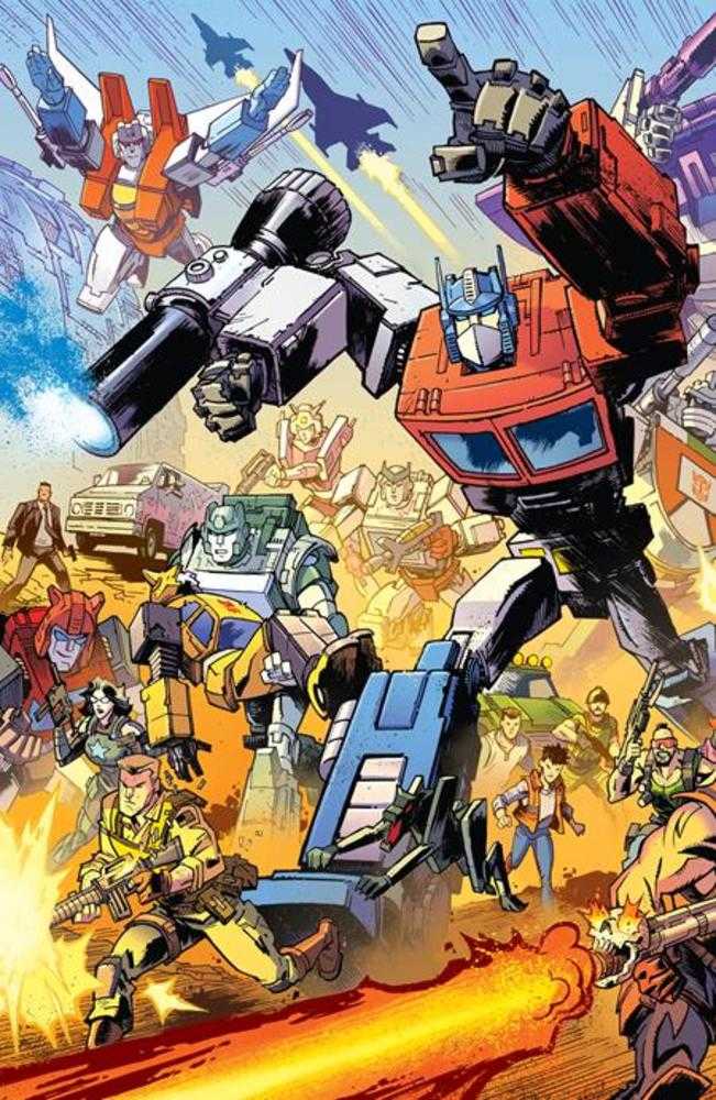 Stock Photo of Transformers #9 CVR F Jason Howard Connecting EU Anniversary Variant Image Comics Comics sold by Stronghold Collectibles of Acadiana Lafayette Louisiana