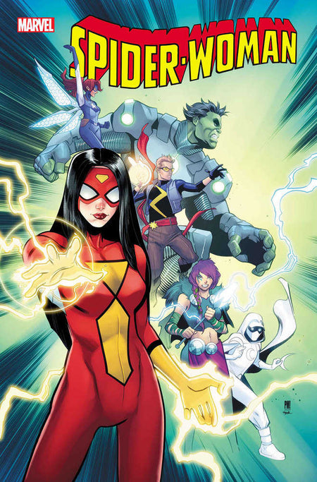 Stock photo of Spider-Woman #7 Paco Medina 2nd Print Variant Marvel Comics Comics sold by Stronghold Collectibles of Acadiana, Lafayette, LA