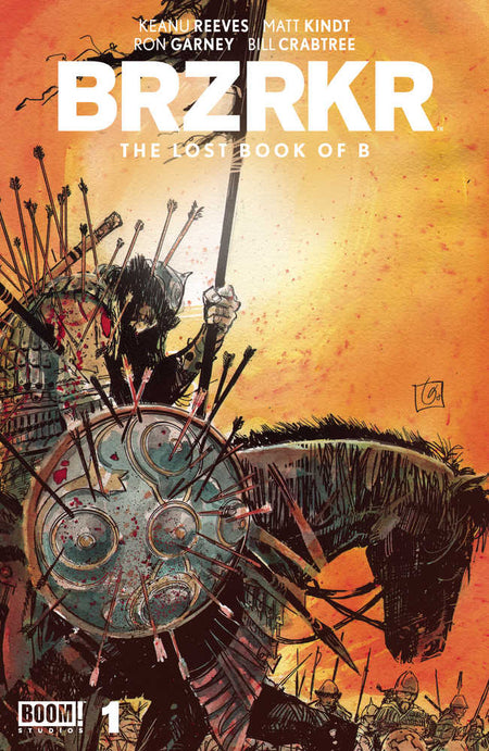 Stock photo of BRZRKR The Lost Book Of B #1 CVR A Garney (Mature) Boom! Studios Comics sold by Stronghold Collectibles of Acadiana Lafayette, Louisiana