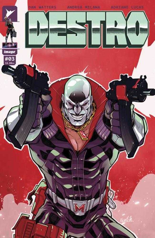 Stock photo of Destro #3 (Of 5) CVR B Karl Kerschl Variant Image Comics Comics sold by Stronghold Collectibles of Acadiana Lafayette, Louisiana